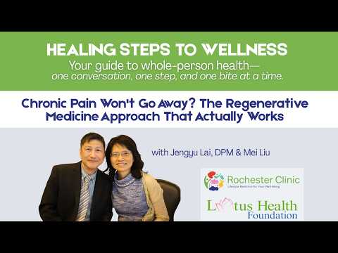 Chronic Pain Won't Go Away? The Regenerative  Medicine Approach that Actually Works
