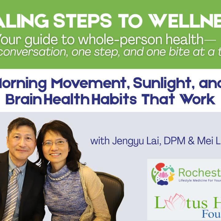 Morning Movement, Sunlight, and Brain Health Habits That Work