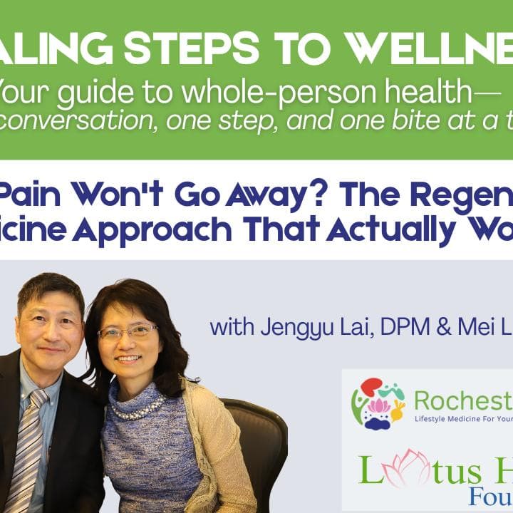 Chronic Pain Won't Go Away? The Regenerative Medicine Approach that Actually Works