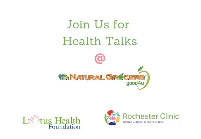 Plant-based cooking and health talks at Natural Grocers