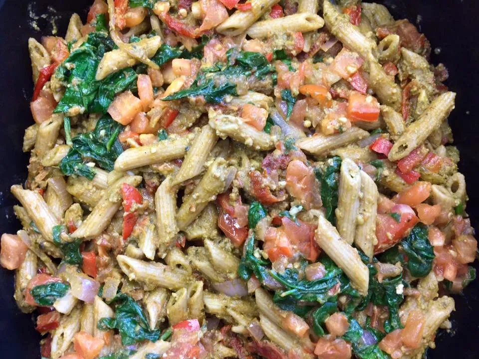 Chunky Roast Tomato Pasta Salad Recipe Chunky Roast Tomato Pasta Salad Recipe