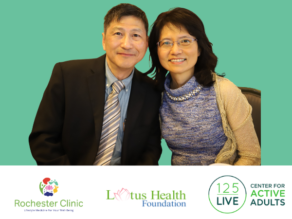 health talks Dr. Jengyu Lai and Mei Liu